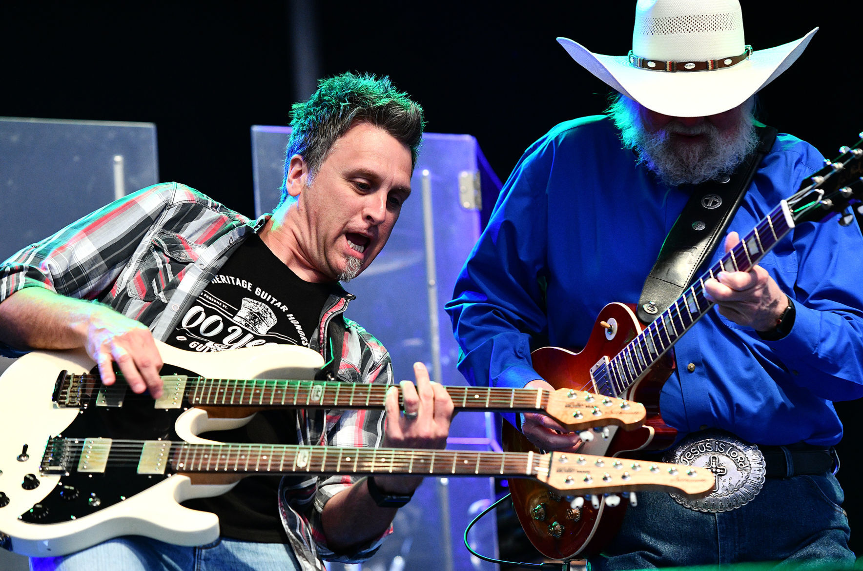 Battery Park Travis Tritt, Charlie Daniels Band and The Cadillac Three concert